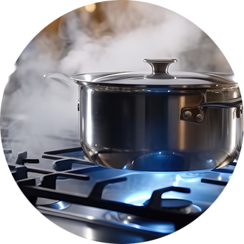 Cocinas, hornos, calderas, termos...