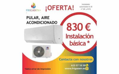 AIRE ACONDICIONADO PULAR, oferta especial en 830 €